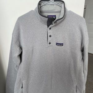 1/4 Zip Patagonia Button Up Pull Over